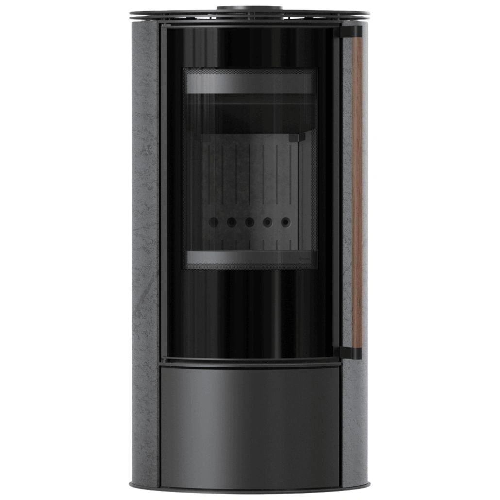 Soba ERIK 5.5kW Grafite Satin - maner lemn - samota neagra.jpg